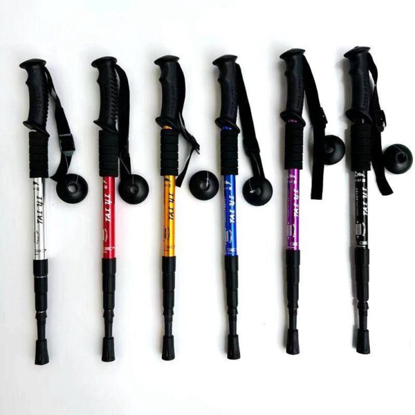 Lightweight Aluminium Telescopic Hiking Stick – Portable Trekking & Walking Pole