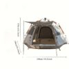 Automatic 5-6 Person Camping Tent – All-Season – Jordan