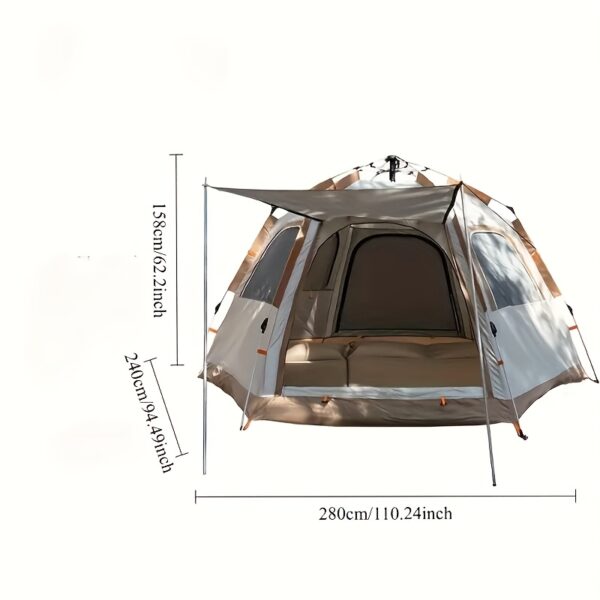Automatic 5-6 Person Camping Tent – All-Season – Jordan