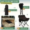Compact Foldable Moon Chair – Portable & Durable
